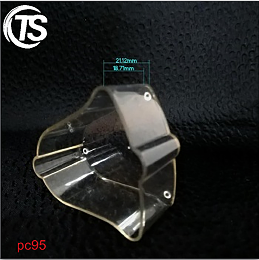 PC95铃铛形塑料蜡烛壳尺寸图